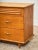 Wood Walnut 6 Drawer Dresser With Louvered Drawers For Sale - Image 7 of 12
