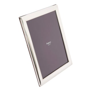 Large Sterling Silver Photo Frame from Asprey & Garrard London, 2010s For Sale