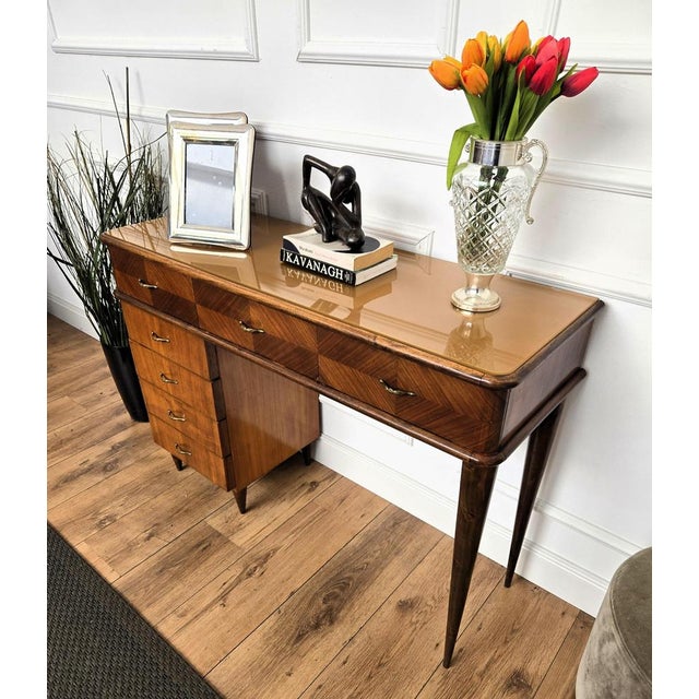 Mid-Century Modern Italian Dressing Table, 1960s For Sale - Image 4 of 11