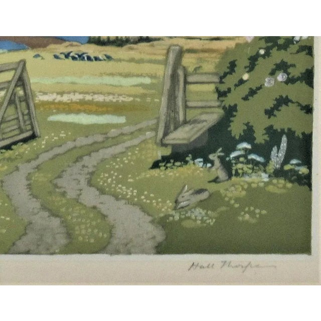 John Hall Thorpe, Open Gate, c,1925 For Sale - Image 4 of 7