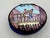 A Nineteenth Century Enamel on Copper Patch Box, Trinket Box. This is a great scene. Hand Painted on Enamel, Two Men are...