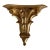 Vintage Italian Gilt Wall Shelf Sconce Carved Wood Italy Florentine Style For Sale