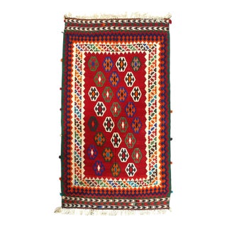 Pasargad DC Vintage Persian Reversible Kilim Rug For Sale