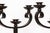 Black French Brown Wrought Iron Candelabras by Charles Piguet, 20th Century, Set of 2 For Sale - Image 8 of 16