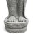 Early 21st Century Vintage Asian Stone Carved Standing Garden Buddha Statue For Sale - Image 5 of 7