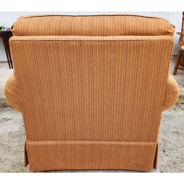 Textile Taylor King English Club Armchair Kings Road Collection For Sale - Image 7 of 12