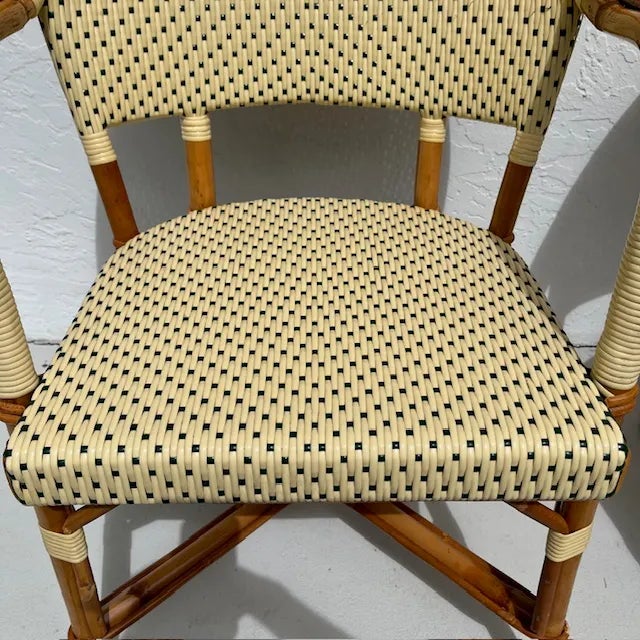 1970s Vintage Maison Louis Drucker Matignon Bistro Chairs - a Pair For Sale In West Palm - Image 6 of 11