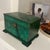 Traditional Antique English Hand Painted Faux Malachite Wood Tea Caddy Box For Sale - Image 3 of 6