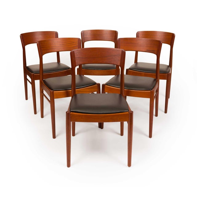 Henning Kjærnulf began his design career working with renowned Danish furniture makers such as Bruno Hansen, Poul...