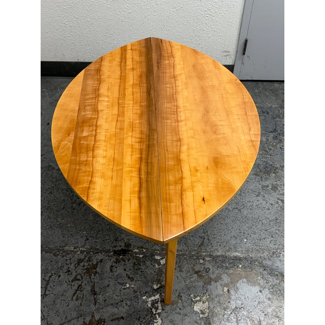 1990s Jaap Romijn Atelier Gateleg Drop-Leaf Table For Sale - Image 5 of 12