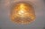 Roiund 3D Amber Glass Flush Mount Lamp by Limburg, Germany, 1960s For Sale - Image 11 of 15