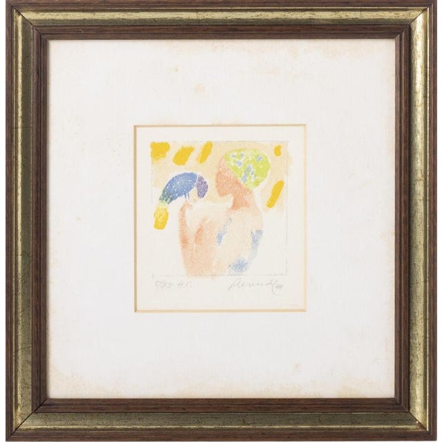 Júlio Resende, Composition, 1988, Screenprint For Sale - Image 6 of 6