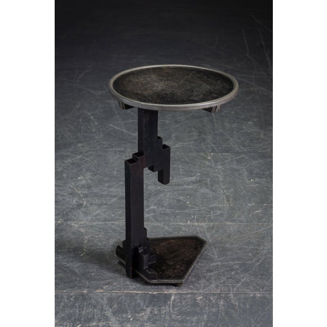 Vintage Constructivist Side Table, 1920s For Sale - Image 4 of 16