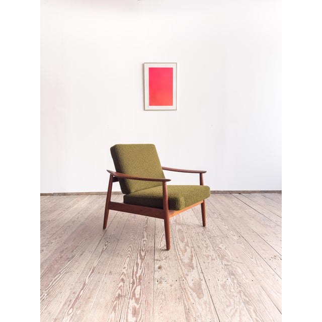 Mid-Century Modern FD 164 Lounge Chair in Teak by Arne Vodder for France and Son, 1960s For Sale - Image 3 of 18