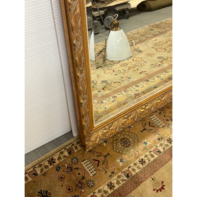 Gilt Acanthus Carved Mirror, Vintage For Sale In San Francisco - Image 6 of 12