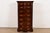1980s 1980s Thomasville Georgian Carved Cherry Wood Lingerie Chest or Highboy Dresser For Sale - Image 5 of 13