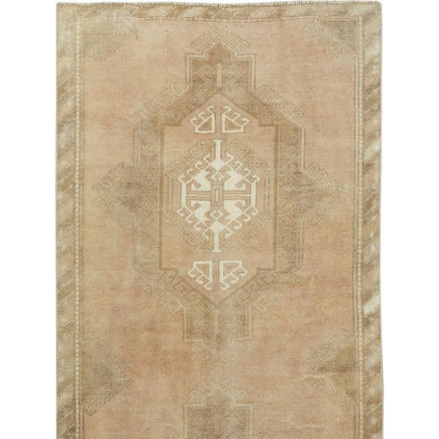 Rustic Galerie Shabab Collection Mid-20th Century Turkish Anatolian Runner For Sale - Image 3 of 10