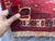 Ruby Red Vintage Turkmen Bukhara Wool Rug 6'9" X 9'4" Afghan Tribal Ersari Carpet, Living Room Rug For Sale - Image 8 of 9