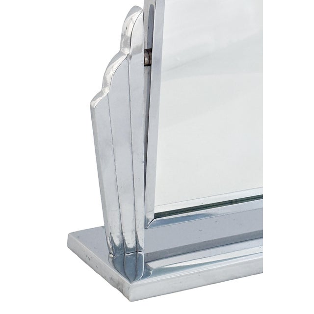 Art Deco Dressing Table Mirror or Vanity Mirror From France For Sale In Austin - Image 6 of 9