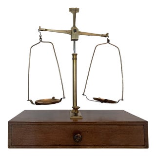 Balance Scale and Weights, 1900s For Sale