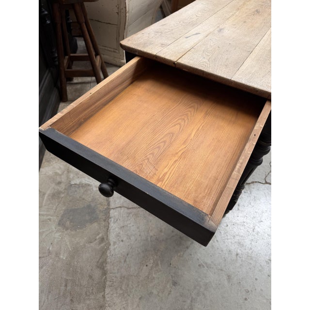 Early 20th Century Cloth Merchant's Table For Sale - Image 8 of 17