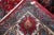 Chinese 1920s, Antique Tabriz Wool Rug, Allover Shah Abbasi Floral, Crimson Field, 9 X 13 For Sale - Image 3 of 16