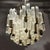 Mid-Century Modernist Hand-Blown Murano Mixed Glass Camer Triedre Chandelier For Sale - Image 15 of 17