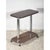 Italian Trolley Table in Wood and Chromed Steel, 1980s For Sale - Image 6 of 7