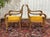 Cherrywood Armchairs with Scrolled Backs, 1960s, Set of 2 For Sale - Image 4 of 11