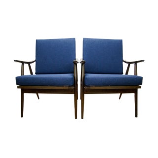 Set of Czechoslovak Armchairs from Ton, 1960s For Sale