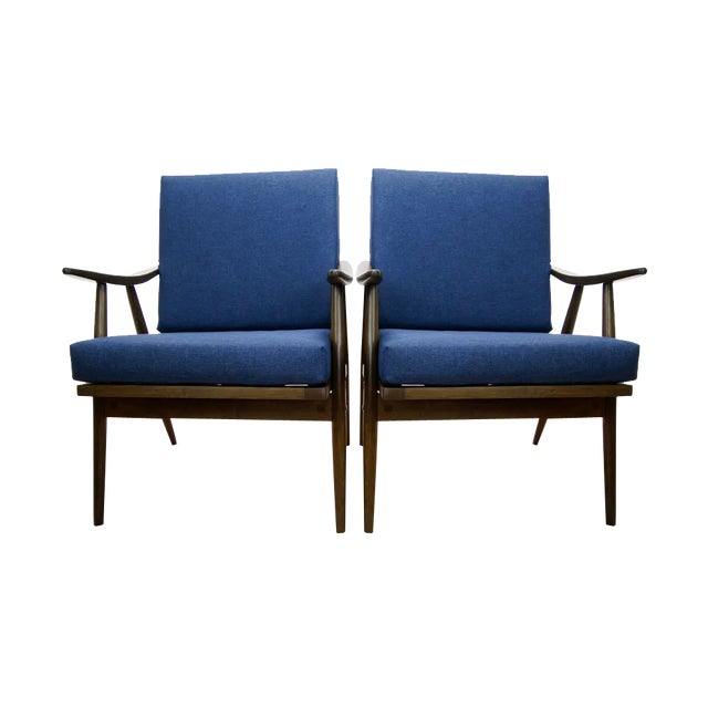 Set of Czechoslovak Armchairs from Ton, 1960s For Sale