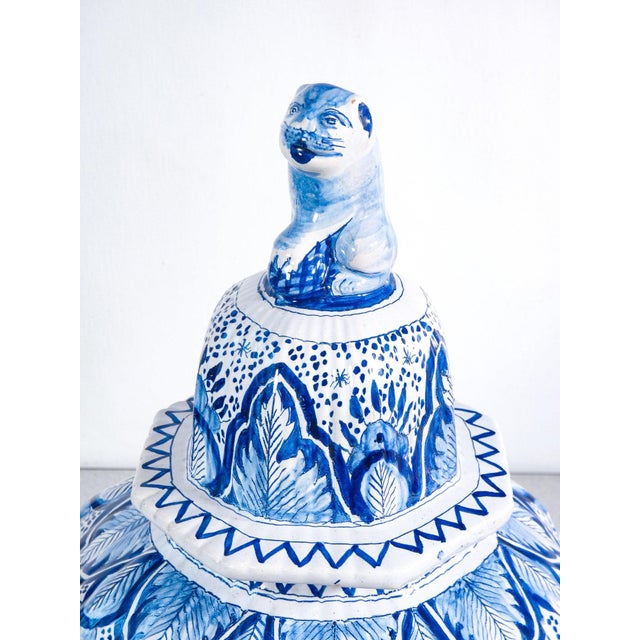 Lidded Vases, Delft, 1800, Set of x For Sale - Image 6 of 18