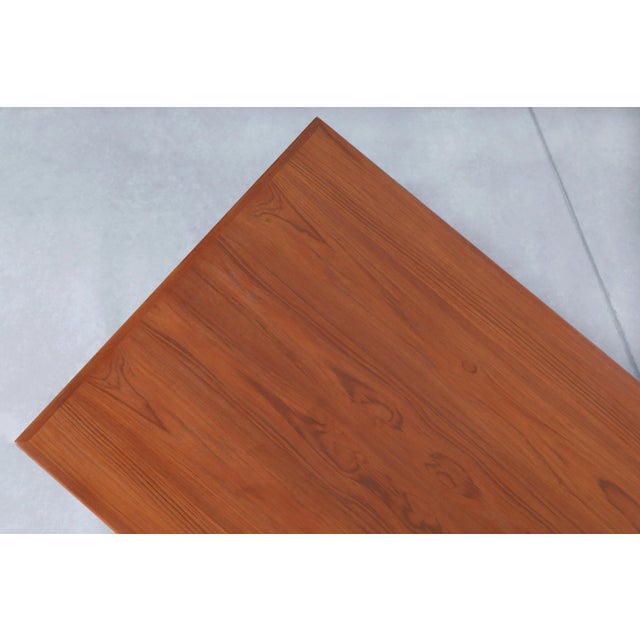 Mid-Century Modern Executive Teak Desk by Arne Vodder for h.p. Hansen, 1960s For Sale - Image 12 of 12