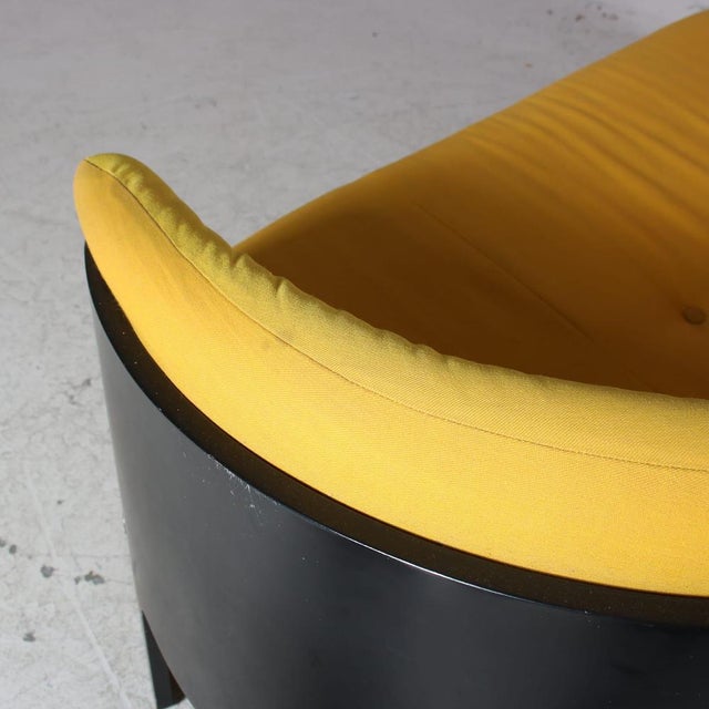 Black BZ48 Sofa by Hans Ell for Spectrum, Netherlands, 1970s For Sale - Image 8 of 14