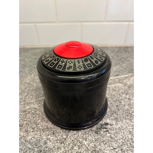 Mid Century Domino Dice Caddy For Sale In New York - Image 6 of 8
