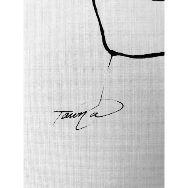 Abstract "I'll Stand by You" Drawing For Sale - Image 3 of 3