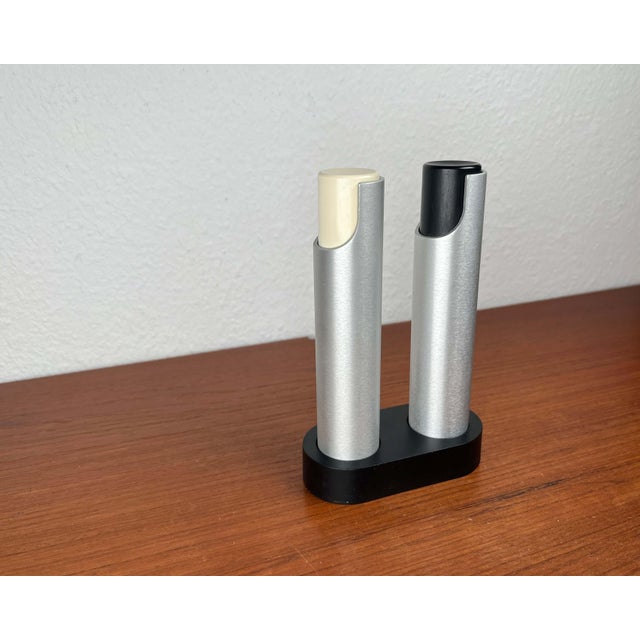 Mid-Century Modern Danish Pepper and Salt Grater by Rud Thygesen and Johnny Sørensen for Rosendahl, 1960s, Set of 2 For Sale - Image 9 of 14