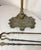 Antique Ornate 19th Century Gilt Bronze Brass Fireplace Tool Tongs Shover Set For Sale - Image 9 of 12