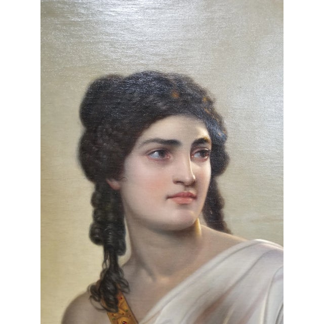 August Heinrich Riedel "Judith" Painting For Sale - Image 10 of 11