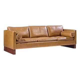Mies Van Der Rohe for Knoll Mid Century Sofa For Sale