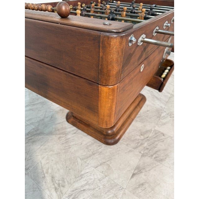 Mid-Century Modern Foosball Table by Lux-Foot. France 1950/60 For Sale - Image 3 of 10