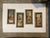 Charming and highly collectible, this coordinated set of four mid-century miniature paintings beautifully captures classic...