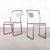 Cox Tubular Metal Outdoor Dining Chairs with Metal Seats from PEL For Sale - Image 8 of 10