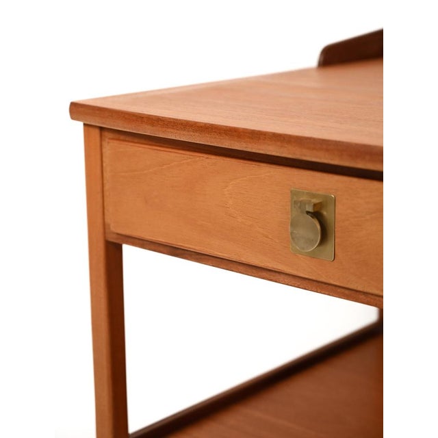 1960s Bedside Table by Kerstin Hörlin-Holmquist for Nordiska Kompaniet, 1960s For Sale - Image 5 of 12