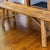Rustic European Vintage Rustic Pine Bench With Trestle Base For Sale - Image 3 of 11