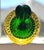 "Rare and Beautiful Color" Murano Mid Century 1950's Art Glass Apple and Pear Bookends For Sale - Image 9 of 11