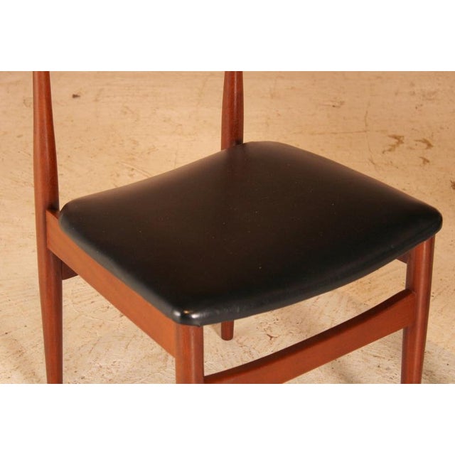 1960s Mid-Century Teak Dining Chairs from Jentique, 1960s, Set of 4 For Sale - Image 5 of 11