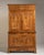 19th Century 19th Century France Warm Honey Oak Carved Oak Two-Part Cabinet For Sale - Image 5 of 11