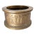 20th Century Gorham Bronze Wine Bottle Coaster With Neoclassical Theme For Sale