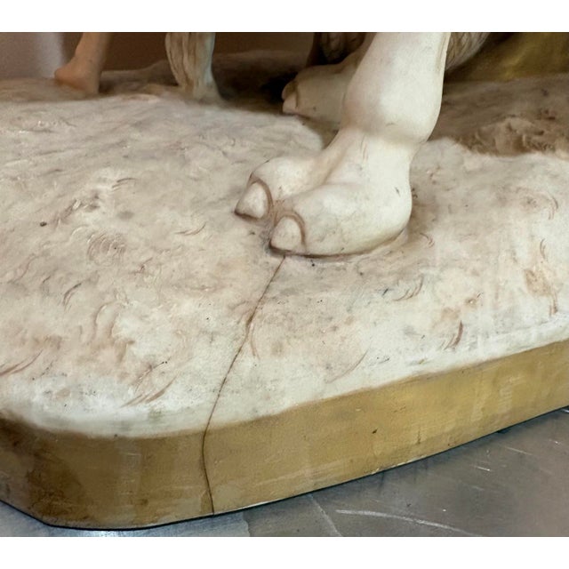 DUX Royal Dux Chzechoslovakia Huge Camel W/ Rider Porcelain Statue For Sale - Image 4 of 8